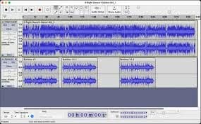 8. Audacity - A versatile audio editor and recorder screenshot